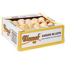 Doce Clamel Canudo Leite Caixa com 50 unidades