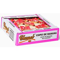 Doce Clamel Copo Banana Caixa com 50 unidades