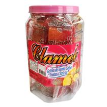 Doce Clamel Géleia de Goma Sabor Frutas Cítricas c/20