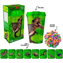 Doce Copão Dinossauro com Surpresa 600ML Diversão Garantida