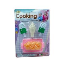 Doce Cozinha - Kit de Brincar com Sorvetes e Chocolates Doce Cozinha - Kit de Brincar com Sorvetes e Chocolates