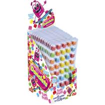Doce Danclets Cartela 5X9 Tutti Frutti - Display com 15 Cartelas