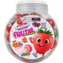 Doce Danclets Frutas com Recheio Sortido Pote com 50 Doce Danclets Frutas com Recheio Sortido Pote com 50