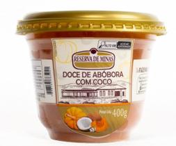 Doce de Abóbora com Coco 400g RESERVA DE MINAS