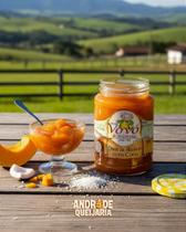 Doce de Abóbora com Coco - 650g - Sabor Autêntico da Fazenda