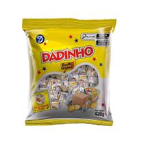 Doce de Amendoim Bala Dadinho Pacote 420 g Muito Cremoso Pré Treino