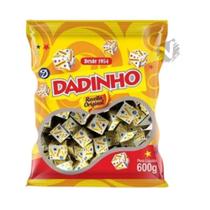 Doce de Amendoim Bala Dadinho Pacote 600 g Muito Cremoso Pré Treino