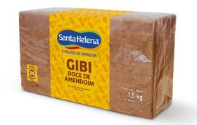 Doce de Amendoim Gibi 1,5kg - Santa Helena