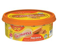 Doce de Amendoim Paçoca Paçoquinha Retangular - Pote 18X20G