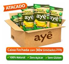 Doce De Banana Ayê Zero Açúcar Caixa Fechada 30 Unid 250g
