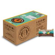 Doce de Banana Bananada Bananinha Orgânica feita com Gengibre ZERO AÇÚCAR Cx 20un de 25g