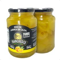Doce De Laranja Em Caldo Caseiro Artesanal 680g Franchesco Sul de Minas Fazenda Doce De Laranja Em Caldo Caseiro Artesanal 680g Franchesco Sul de Minas Fazenda