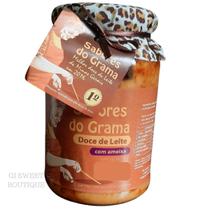 Doce De Leite Artesanal Sabores Do Grama Com Ameixa 700grs