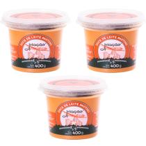 Doce de Leite Aviação Pastoso - Pote 400g - 3 Unidades