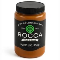 Doce de Leite Com Café Rocca Artesanal Premium Mineiro Cremoso 400g