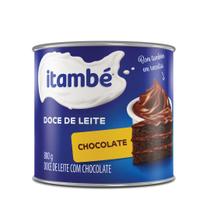 Doce de leite com chocolate 800g itambe Doce de leite com chocolate 800g itambe