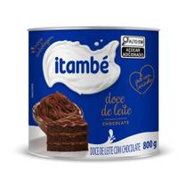 Doce de Leite com Chocolate Lata 800g - Itambé Doce de Leite com Chocolate Lata 800g - Itambé