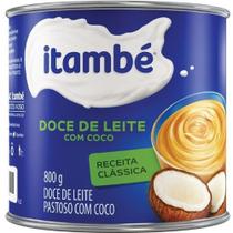 Doce de Leite com Coco Itambé Lata 800 g - Itambe Doce de Leite com Coco Itambé Lata 800 g - Itambe