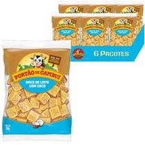 Doce De Leite Com Coco Portão Do Cambuí 200G (6 Pacotes)