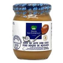 Doce De Leite Com Coco Zero São Lourenço 210G