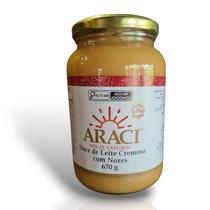 Doce de Leite Cremoso com Nozes Araci 670g