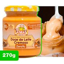 Doce de Leite Cremoso Zero% Açúcar Doces Vovó São Lourenço 270g Doce de Leite Cremoso Zero% Açúcar Doces Vovó São Lourenço 270g