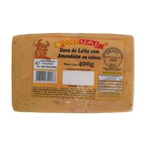 Doce de leite em barra 400g - Com Amendoim