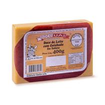 Doce de leite em barra 400g - Com Goiaba