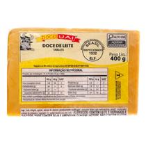 Doce de Leite em Tablete Doces Uai 400g
