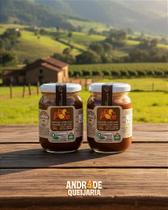 Doce de Leite Orgânico com Caramelo de Café - 2 Potes de 300g - Do Pé ao Pote Doce de Leite Orgânico com Caramelo de Café - 2 Potes de 300g - Do Pé ao Pote