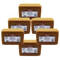 Doce de leite puro tradicional tablete 450g vovo mario - kit 6 unidades Doce de leite puro tradicional tablete 450g vovo mario - kit 6 unidades
