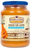 Doce de Leite Reserva de Minas 630g DIet Zero Açúcar Original De Minas