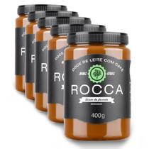Doce de Leite Rocca com Café 400g Kit 5 Unidades