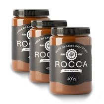 Doce De Leite Rocca Com Coco 400G Kit 3 Unidades