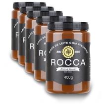 Doce de Leite Rocca com Pistache 400g Kit 5 Unidades Doce de Leite Rocca com Pistache 400g Kit 5 Unidades