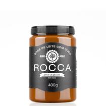 Doce de Leite Rocca Tradicional C/Coco Pote 400g Doce de Leite Rocca Tradicional C/Coco Pote 400g
