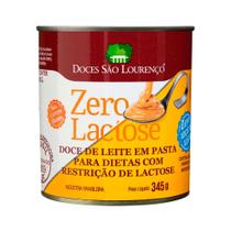 Doce de Leite Sem Lactose Sem Açúcar Doces São Lourenço 345g