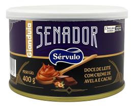 Doce De Leite Senador Com Cacau E Avelã Lata De 400g