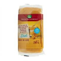 Doce de Leite Tablete Diet São Lourenço 250g Doce de Leite Tablete Diet São Lourenço 250g