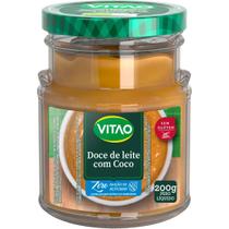 Doce de Leite Zero com Coco 200g - Vitao