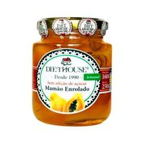 Doce de Mamão Enrolado 250g - Diet House Doce de Mamão Enrolado 250g - Diet House