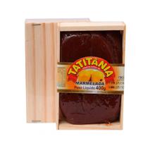 Doce de Marmelada em caixa de madeira 400g Tatitania