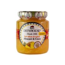 Doce Diet Vegano de Abacaxi com Coco Sem Açúcar - Diet House