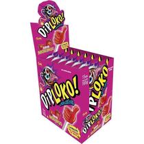 Doce Dip Loko Explosive Morango - Display Com 15 Unidades Doce Dip Loko Explosive Morango - Display Com 15 Unidades