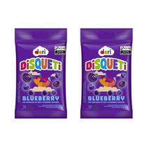 Doce Disqueti Sabor Banana, Bluberry ou Cranberry Novidade -Kit com 2 pacotes!