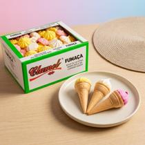 Doce Fumaça Clamel Maria Mole Wafer Cores Sortidas 50 Unidades 20G Caixa 1010G