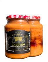 Doce Leite com Geleia Morango 680g Galdino Pote Vidro Sabor Tradicional Textura Cremosa