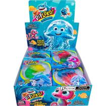 Doce Oceano GUMMY Balas de Gelatina Animais Marinhos Tutti Frutti Display com 24 Unidades Doce Oceano GUMMY Balas de Gelatina Animais Marinhos Tutti Frutti Display com 24 Unidades