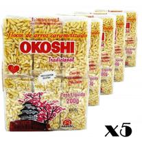 Doce Okoshi Arroz Caramelizado 200g Hikage (Kit com 5) Doce Okoshi Arroz Caramelizado 200g Hikage (Kit com 5)
