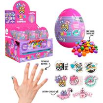 Doce OVO Surpresa Bubu Display com 12 Unidades